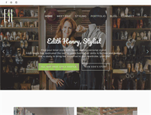 Tablet Screenshot of edithhenry.com